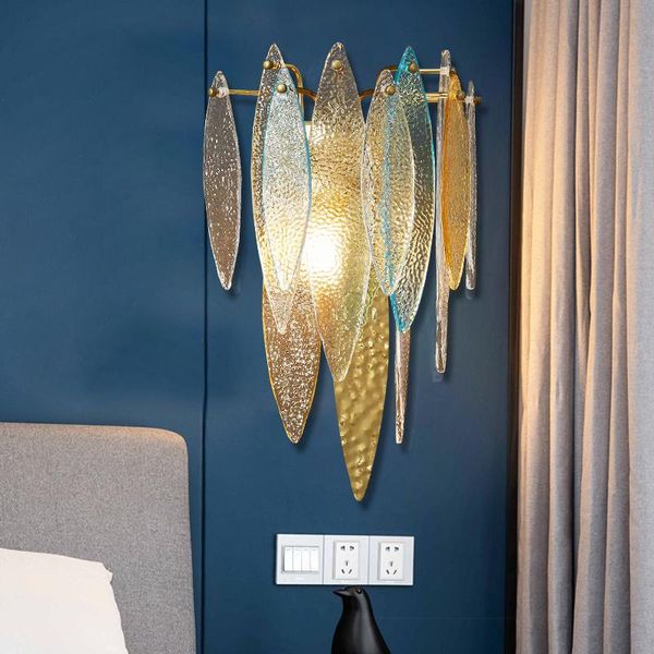 postmodern stained glass wall lamp corridor aisle bedroom bedside background decoration light creative indoor lighting
postmodern stained glass wall lamp corridor aisle bedroom bedside background decoration light creative indoor lighting