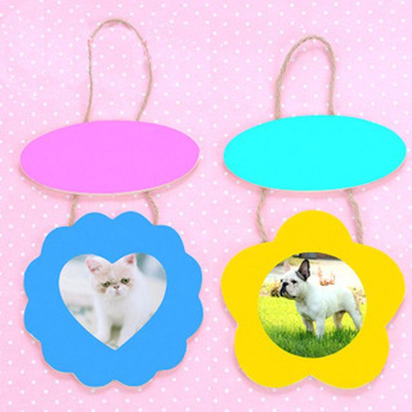 diy p frame wooden pendant, snowflake clay mold painting, kindergarten children's painting manual material package
diy p frame wooden pendant, snowflake clay mold painting, kindergarten children's painting manual material package