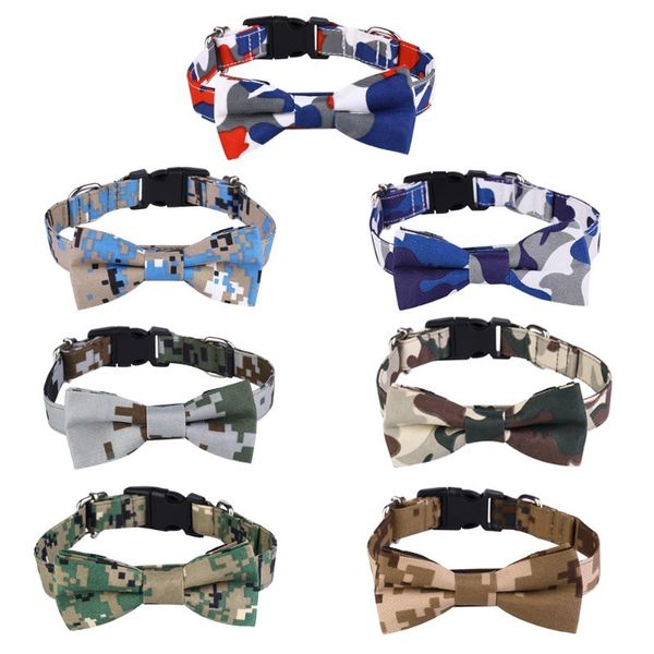 dog collars & leashes 4 sizes camouflage collar adjustable pet neck with removable bowtie for small medium and large dogs supplies
dog collars & leashes 4 sizes camouflage collar adjustable pet neck with removable bowtie for small medium and large dogs supplies