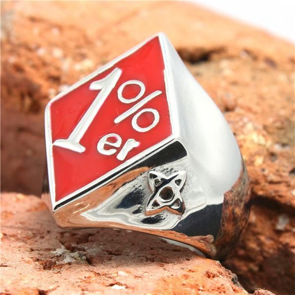 cluster rings 316l stainless steel red polishing biker 1%er ring mens motorcycle cool, Golden;silver
cluster rings 316l stainless steel red polishing biker 1%er ring mens motorcycle cool, Golden;silver