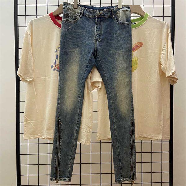 men's jeans ins men's high street fashion classic knee three-dimensional cut elastic jeans trendy casual pants, Blue
men's jeans ins men's high street fashion classic knee three-dimensional cut elastic jeans trendy casual pants, Blue