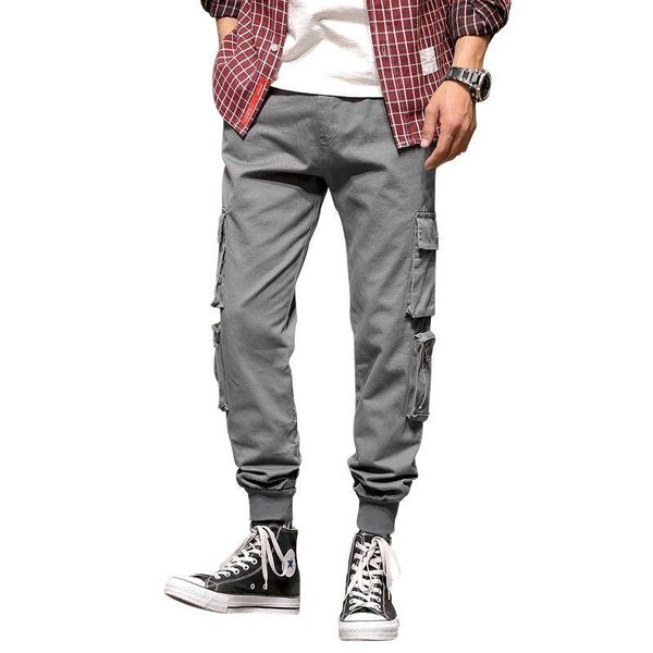 men's pants 2021autumn mens overalls street wear jogging men multi-pocket large size loose casual trousers male sweatpants, Black
men's pants 2021autumn mens overalls street wear jogging men multi-pocket large size loose casual trousers male sweatpants, Black