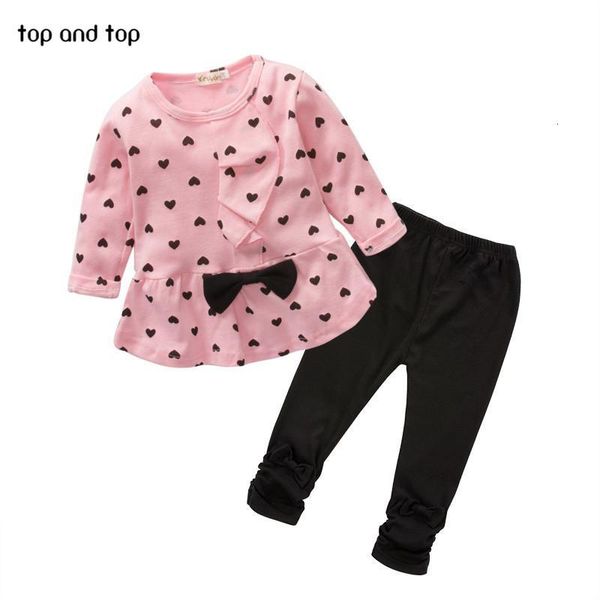 clothing sets new baby girl heart-shaped print bow cute 2pcs kid t shirt + pants princess kids newborn u075, White
clothing sets new baby girl heart-shaped print bow cute 2pcs kid t shirt + pants princess kids newborn u075, White