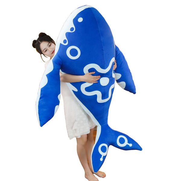 giant fish plush toy fully stuffed aquatic animal ocean sea blue fishes 40/60/80cm comforting children birthday gift
giant fish plush toy fully stuffed aquatic animal ocean sea blue fishes 40/60/80cm comforting children birthday gift