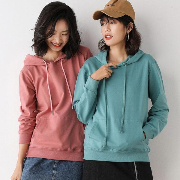 women's hoodies & sweatshirts plus size loose casual women fashion pockets solid long sleeve autumn brand cotton knitted coats pull fem, Black
women's hoodies & sweatshirts plus size loose casual women fashion pockets solid long sleeve autumn brand cotton knitted coats pull fem, Black
