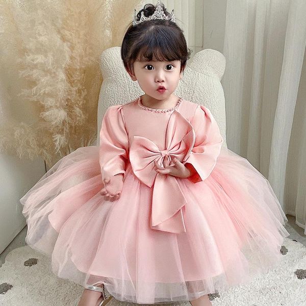 girl's dresses 2021 princess long sleeve 1st birthday dress for baby girl party wedding baptism infant lace kids clothes vestidos, Red;yellow
girl's dresses 2021 princess long sleeve 1st birthday dress for baby girl party wedding baptism infant lace kids clothes vestidos, Red;yellow