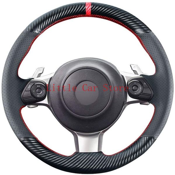 diy stitching carbon fiber steering wheel cover for toyota 86 coupe 2017-21 subaru brz 2017-20 leather interior accessories
diy stitching carbon fiber steering wheel cover for toyota 86 coupe 2017-21 subaru brz 2017-20 leather interior accessories