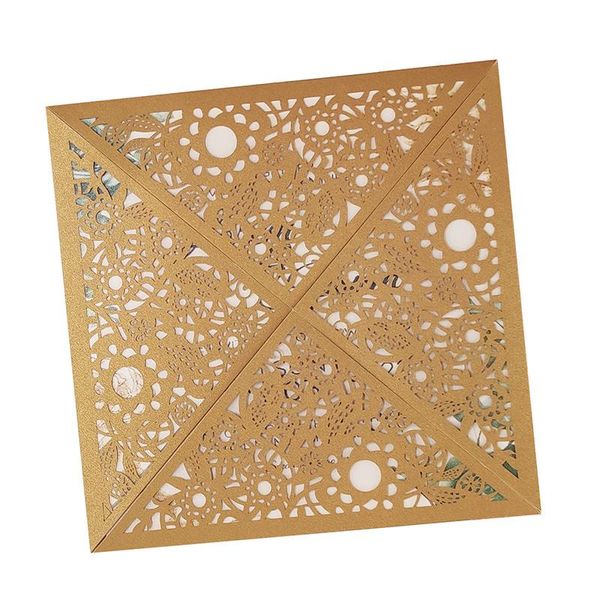 25set gold laser cut wedding invitations for envelopes thank you cards anniversary customize invitation pocket greeting
25set gold laser cut wedding invitations for envelopes thank you cards anniversary customize invitation pocket greeting