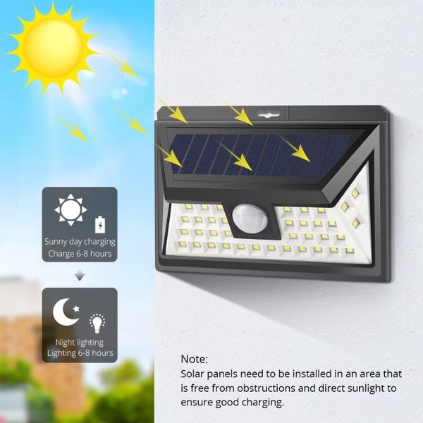 solar lamps light outdoors pir motion sensor 100 leds panel street lights home wall balcony garage corridor stairs outdoor garden lamp
solar lamps light outdoors pir motion sensor 100 leds panel street lights home wall balcony garage corridor stairs outdoor garden lamp