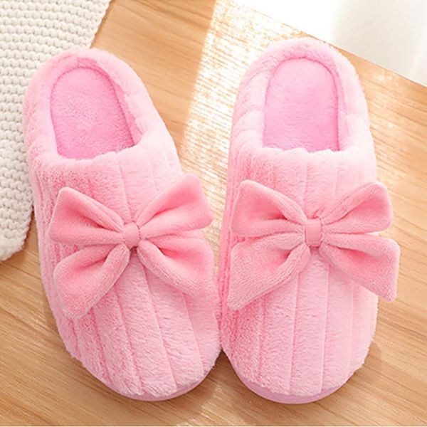 women house slippers cute bow knot velvet soft bedroom winter warm flat fur indoor home slides shoes pink grey vt1545, Black
women house slippers cute bow knot velvet soft bedroom winter warm flat fur indoor home slides shoes pink grey vt1545, Black
