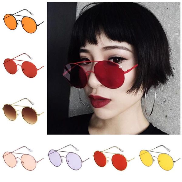 sunglasses fashion retro round frame sun glasses alloy temples adumbral anti-uv spectacles color lens eyeglasses a++, White;black
sunglasses fashion retro round frame sun glasses alloy temples adumbral anti-uv spectacles color lens eyeglasses a++, White;black