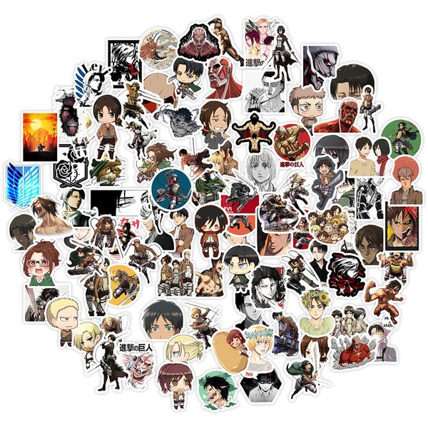 attack on titan graffiti 100 sheets anime printing sticker waterproof can be pasted repeatedly
attack on titan graffiti 100 sheets anime printing sticker waterproof can be pasted repeatedly