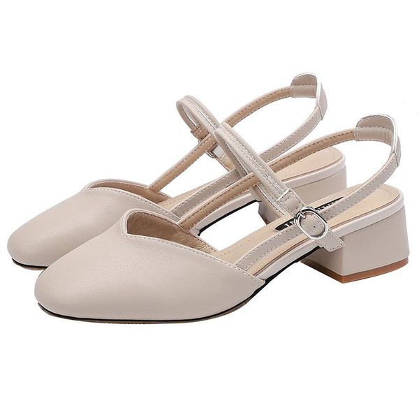 dress shoes baotou thick with sandals female 2021 summer square head fairy wind word buckle wild women's hollow, Black
dress shoes baotou thick with sandals female 2021 summer square head fairy wind word buckle wild women's hollow, Black