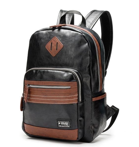 korean version of large bags capacity backpack soft pu leather waterprof wearable women lapbackpacks fashion mens school
korean version of large bags capacity backpack soft pu leather waterprof wearable women lapbackpacks fashion mens school