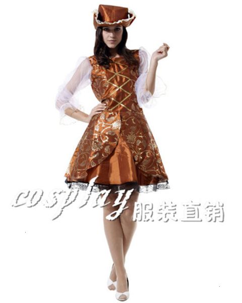 halloween ball dresses casual show goethe gabriel luxury female pirate cosplay costume adult, Black;gray
halloween ball dresses casual show goethe gabriel luxury female pirate cosplay costume adult, Black;gray