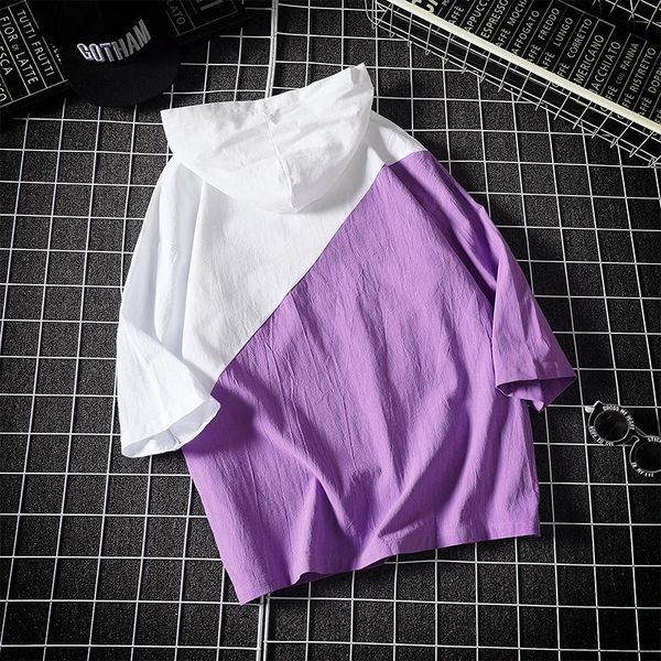 summer men's t-shirt casual loose hoodie jogging sportswear short sleeve clothing hoodies & sweatshirts, Black
summer men's t-shirt casual loose hoodie jogging sportswear short sleeve clothing hoodies & sweatshirts, Black