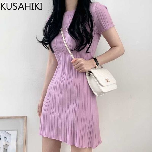 kusahiki korean chic solid knitted dresses causal elegant short sleeve o-neck woman dress ics silk a-line sweater vestidos 6h197 210602, Black;gray
kusahiki korean chic solid knitted dresses causal elegant short sleeve o-neck woman dress ics silk a-line sweater vestidos 6h197 210602, Black;gray