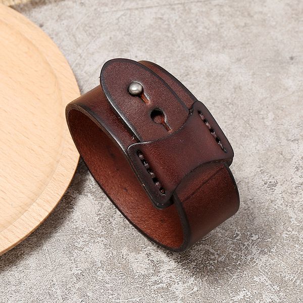 leather simple cowhide hip-hop charm bracelet men retro fashion wild boyfriend gift jewelry, Golden;silver
leather simple cowhide hip-hop charm bracelet men retro fashion wild boyfriend gift jewelry, Golden;silver