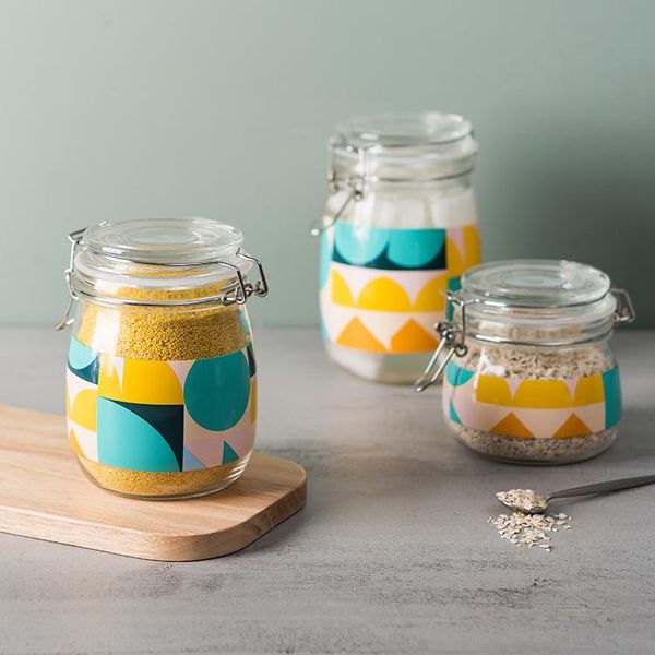creativity transparent storage tank small modern kitchen container canister set box rangement organization ed50st bottles & jars
creativity transparent storage tank small modern kitchen container canister set box rangement organization ed50st bottles & jars