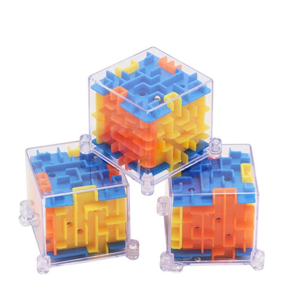 3D Maze Cube Childrens Six-sided Speed Cube Transparent Rolling Ball Game Track Childrens Educational Toy Gift
3D Maze Cube Childrens Six-sided Speed Cube Transparent Rolling Ball Game Track Childrens Educational Toy Gift