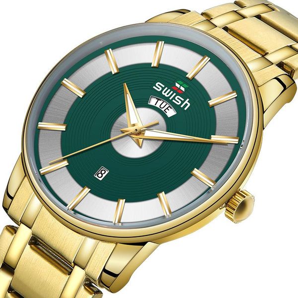 wristwatches quartz men's watch steel band sports waterproof male student luminous, Slivery;brown
wristwatches quartz men's watch steel band sports waterproof male student luminous, Slivery;brown