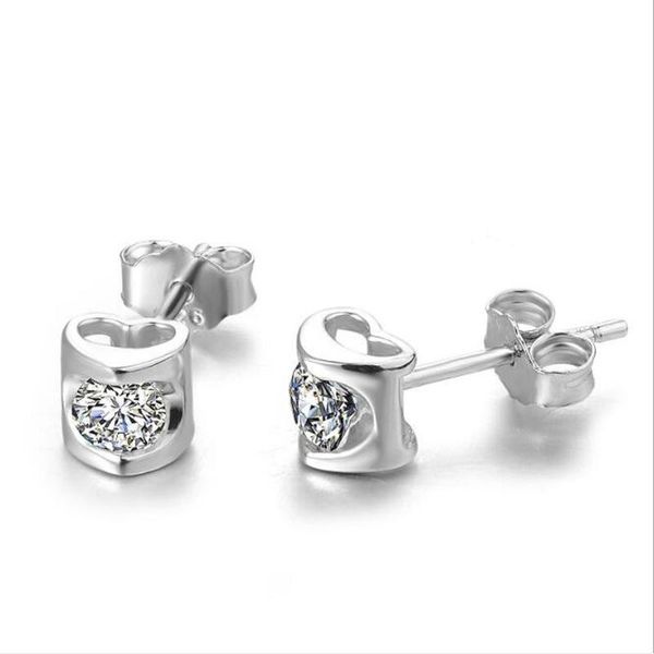 stud oan charm 925 sterling silver earrings for women party shiny cz hollow love heart small earring minimalism jewelry gifts, Golden;silver
stud oan charm 925 sterling silver earrings for women party shiny cz hollow love heart small earring minimalism jewelry gifts, Golden;silver