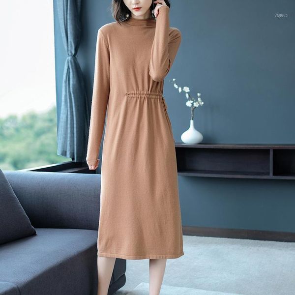 casual dresses women long sweater dress autumn winter clothes 2021 woman fashion sleeve turtleneck knitted, Black;gray
casual dresses women long sweater dress autumn winter clothes 2021 woman fashion sleeve turtleneck knitted, Black;gray