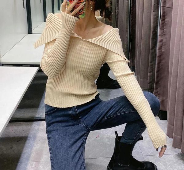 women's sweaters dew collarbone long-sleeved big stretch tight knit jacket lapel knitting coat of cultivate one's morality dress, White;black
women's sweaters dew collarbone long-sleeved big stretch tight knit jacket lapel knitting coat of cultivate one's morality dress, White;black