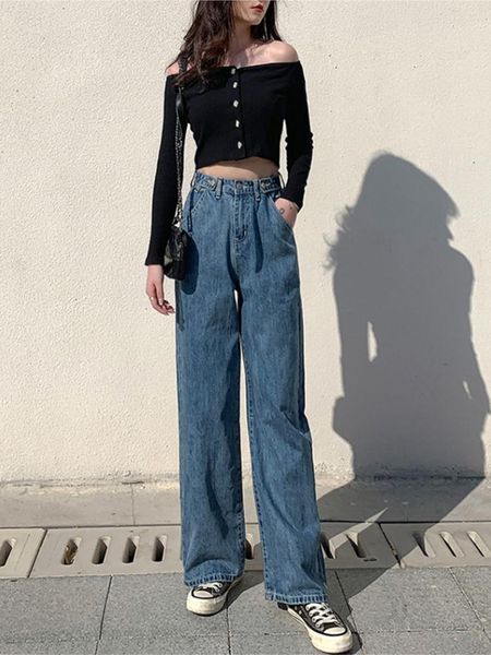 women's jeans y2k girls oversize stretch straight baggy mom jean wide pants aesthetic femme streetwear trousers ropa mujer, Blue
women's jeans y2k girls oversize stretch straight baggy mom jean wide pants aesthetic femme streetwear trousers ropa mujer, Blue