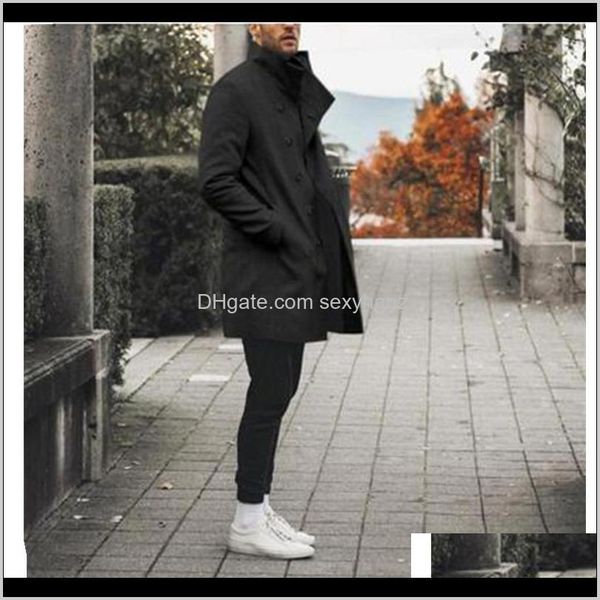 wool blends outerwear coats clothing apparel drop delivery autumn winter men coat man warm business overcoat stylish woolen jacket streetwea, Black
wool blends outerwear coats clothing apparel drop delivery autumn winter men coat man warm business overcoat stylish woolen jacket streetwea, Black