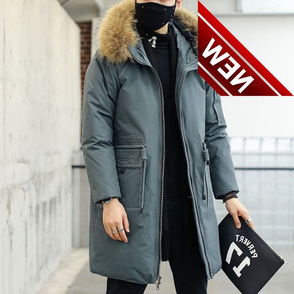 korean fashion fake fur collar hooded coat men warm 2021 new winter duck down jacket long clothing abrigo largo hombre, Black
korean fashion fake fur collar hooded coat men warm 2021 new winter duck down jacket long clothing abrigo largo hombre, Black
