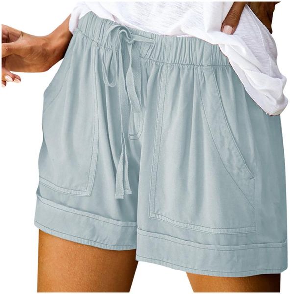 women's shorts 40# women summer casual solid drawstring high waist loose for girls soft cool female short s-5xl plus size, White;black
women's shorts 40# women summer casual solid drawstring high waist loose for girls soft cool female short s-5xl plus size, White;black
