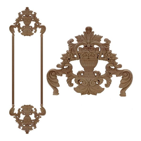 shape woodcarving decal vintage wood onlay applique decorative wooden figurines home decoration maison accessories objects &
shape woodcarving decal vintage wood onlay applique decorative wooden figurines home decoration maison accessories objects &