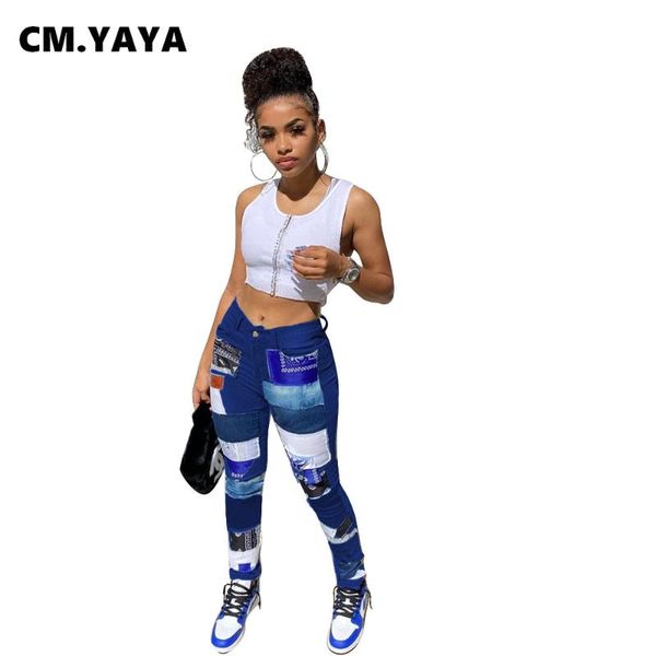 cm.yaya full length spliced women jeans fashion casual skinny boyfriend with back pockets design dark blue women's
cm.yaya full length spliced women jeans fashion casual skinny boyfriend with back pockets design dark blue women's