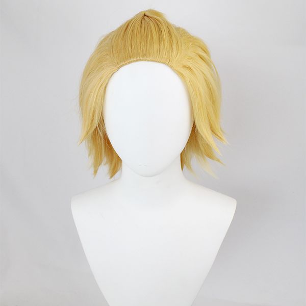 anime costumes tokyo avenger light gold short wig wanjiro sasano cos wig rebirth way back head up cosplay, Black
anime costumes tokyo avenger light gold short wig wanjiro sasano cos wig rebirth way back head up cosplay, Black