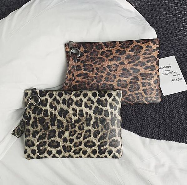women pu leopard print evening cosmetic bags ladies retro zipper handbag coin purses 4colors
women pu leopard print evening cosmetic bags ladies retro zipper handbag coin purses 4colors