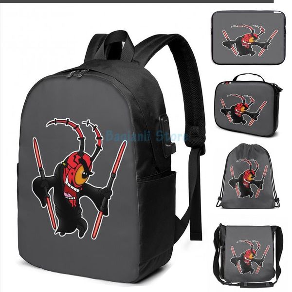 funny graphic print plankton maul usb charge backpack men school bags women bag travel laptop
funny graphic print plankton maul usb charge backpack men school bags women bag travel laptop