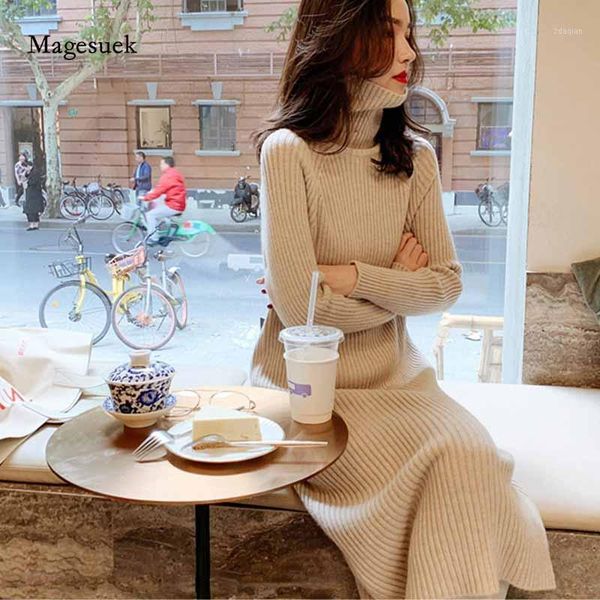 casual dresses autumn winter mid-length bodycon women dress women's turtleneck knitted elegant long sleeve vestidos 11736, Black;gray
casual dresses autumn winter mid-length bodycon women dress women's turtleneck knitted elegant long sleeve vestidos 11736, Black;gray