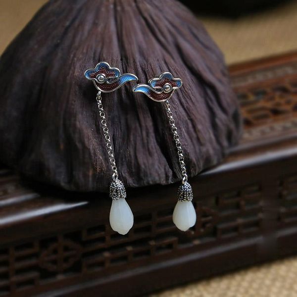 natural hetian white magnolia orchid enamel porcelain tassel earrings chinese retro thai silver charm women's brand jewelry dangle & ch
natural hetian white magnolia orchid enamel porcelain tassel earrings chinese retro thai silver charm women's brand jewelry dangle & ch