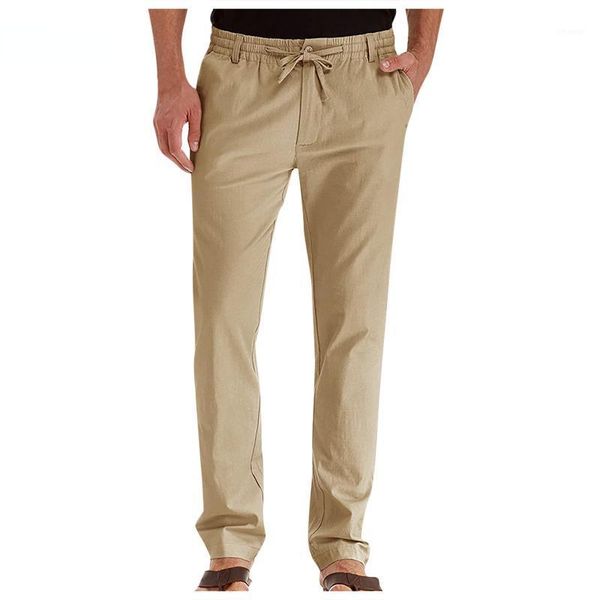 men's pants spring autumn daily solid color casual linen breathable loose sport long straight trouser work men fashion, Black
men's pants spring autumn daily solid color casual linen breathable loose sport long straight trouser work men fashion, Black