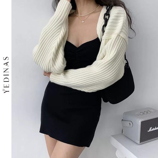 women's knits & tees yedians knitted cardigans women long sleeve crop autumn fashion casual sweater streetwear outerwear female 202, White
women's knits & tees yedians knitted cardigans women long sleeve crop autumn fashion casual sweater streetwear outerwear female 202, White