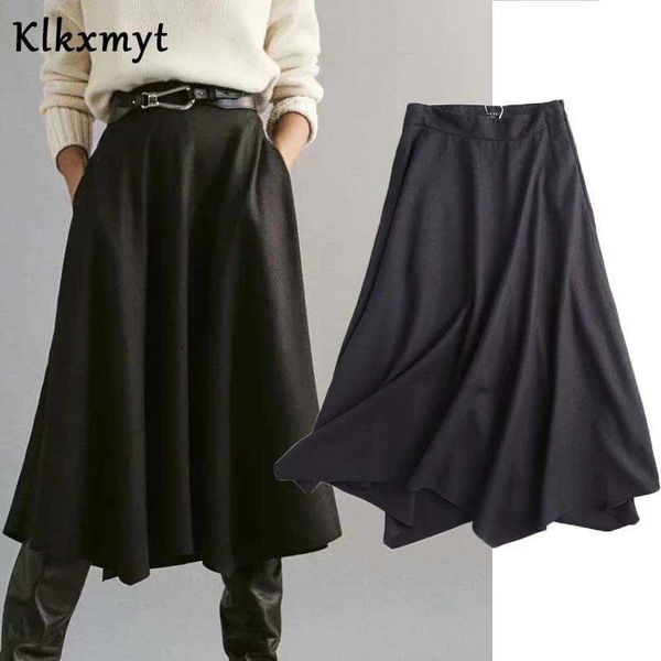 klkxmyt za skirts women chic fashion office wear pleated midi skirt vintage high waist side zipper female mujer 210527, Black
klkxmyt za skirts women chic fashion office wear pleated midi skirt vintage high waist side zipper female mujer 210527, Black
