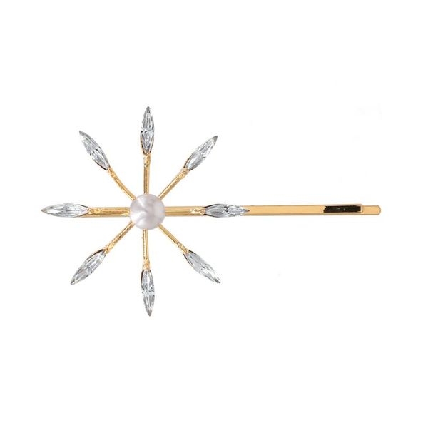 other simple pearl hair clip fashion small fresh edge long accessories, Golden;white
other simple pearl hair clip fashion small fresh edge long accessories, Golden;white
