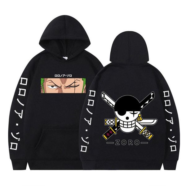 men's hoodies & sweatshirts funny anime one piece roronoa zoro cosplay men women long sleeve sweatshirt japanese streetwear fashion fle, Black
men's hoodies & sweatshirts funny anime one piece roronoa zoro cosplay men women long sleeve sweatshirt japanese streetwear fashion fle, Black