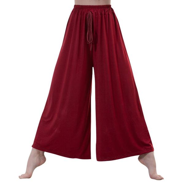 women wide leg pants drawstring loose flare dance female trousers yoga workout beach running jogging gymnastics outfits, White;red
women wide leg pants drawstring loose flare dance female trousers yoga workout beach running jogging gymnastics outfits, White;red