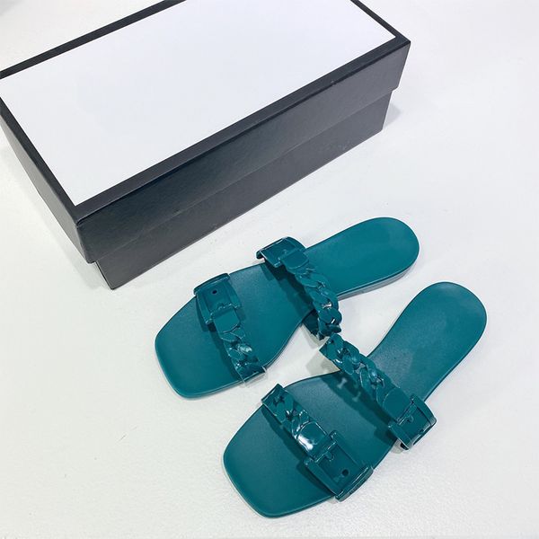 70% off wholesale sandals flip-flops new designer jelly shoes candy color chain sandals square toe non-slip beach bath slippers, Black
70% off wholesale sandals flip-flops new designer jelly shoes candy color chain sandals square toe non-slip beach bath slippers, Black