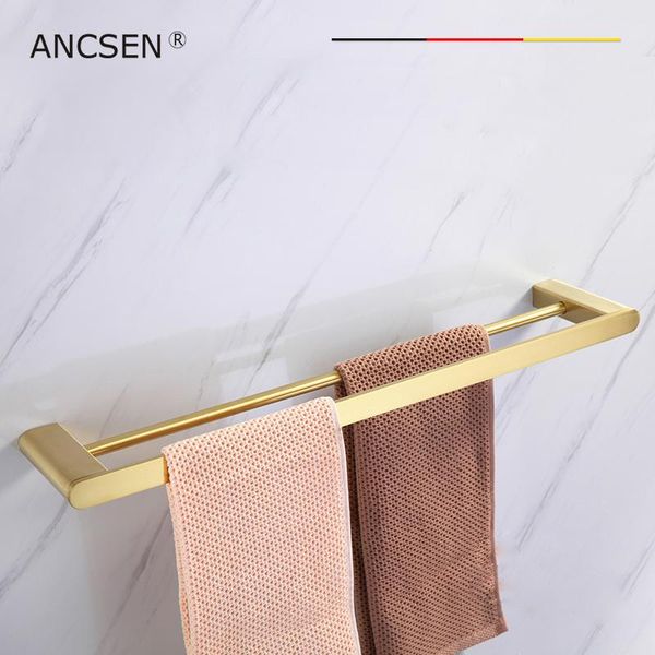 towel racks double tier holder 50/60cm bathroom stand rack kitchen hanger cabinet door chest hanging storage shelf brushed gold
towel racks double tier holder 50/60cm bathroom stand rack kitchen hanger cabinet door chest hanging storage shelf brushed gold