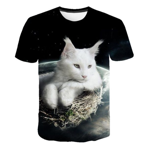 men's t-shirts fashion 2021 cool cat t-shirt men/women 3d tshirt print two short sleeve summer tees t shirt male costume, White;black
men's t-shirts fashion 2021 cool cat t-shirt men/women 3d tshirt print two short sleeve summer tees t shirt male costume, White;black