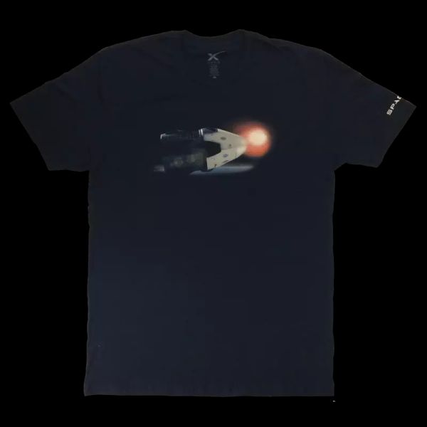 SpaceX Elon Musk CREW DRAGON T-Shirt NWT 100% Authentic & Official, White;black
SpaceX Elon Musk CREW DRAGON T-Shirt NWT 100% Authentic & Official, White;black
