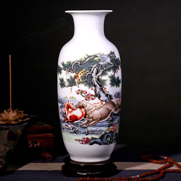 vases jingdezhen ceramic vase pottery decoration living room neo-classical simple hydroponic rich bamboo gift
vases jingdezhen ceramic vase pottery decoration living room neo-classical simple hydroponic rich bamboo gift